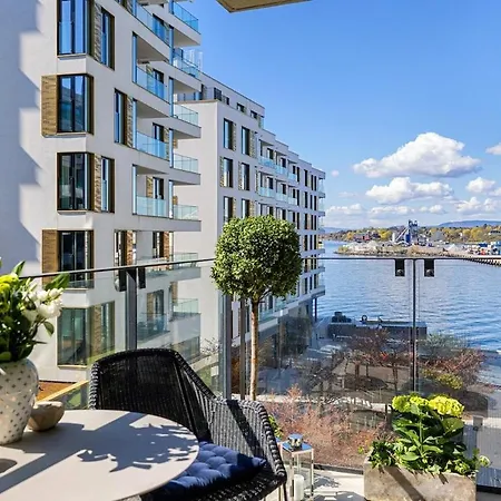 Appartement With Stunning Sea View And Prime Location Oslo
