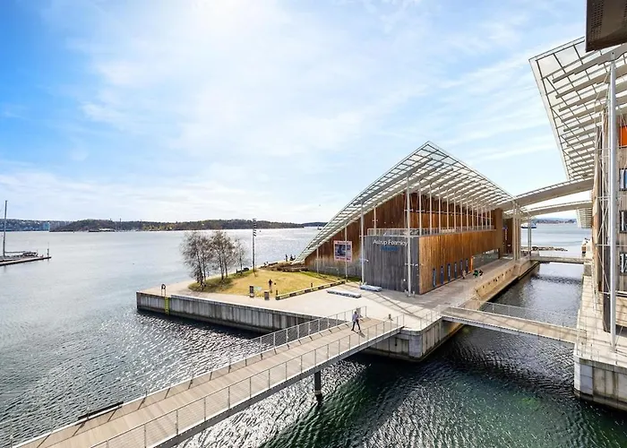 Appartamento With Stunning Sea View And Prime Location Oslo